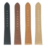 Ds28 All Color DASSARI Nagano Leather Watch Band Strap 18mm 19mm 20mm 21mm 22mm