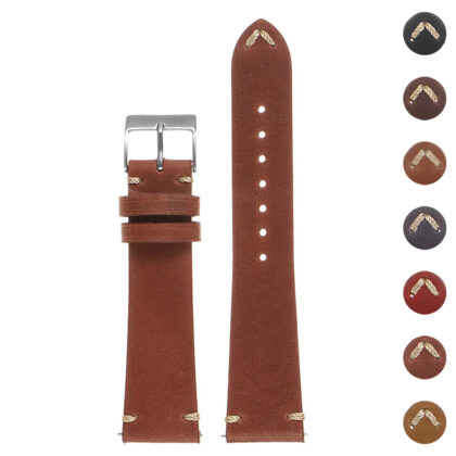 Ds8 Gallery Vintage Leather Watch Band Strap Quick Release