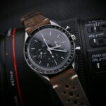 Ra10 Creative Dassari Rally Strap With Road Worn Finish Omega Speedmaster Moonwatch Racing Chronograph Watch Band