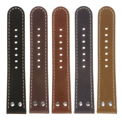 ds14 All ColorDASSARI Vintage Leather Watch Strap