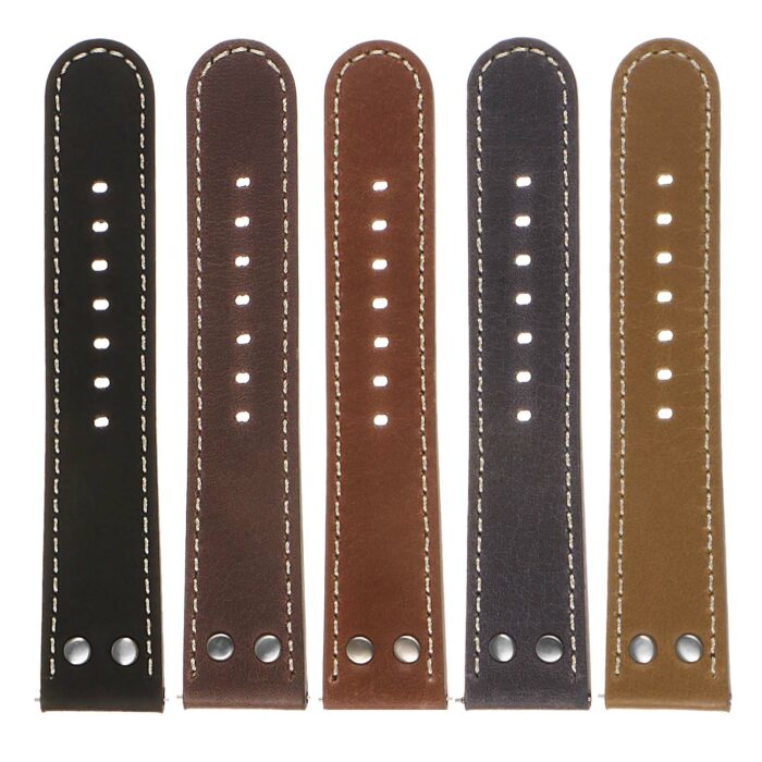 ds14 All ColorDASSARI Vintage Leather Watch Strap