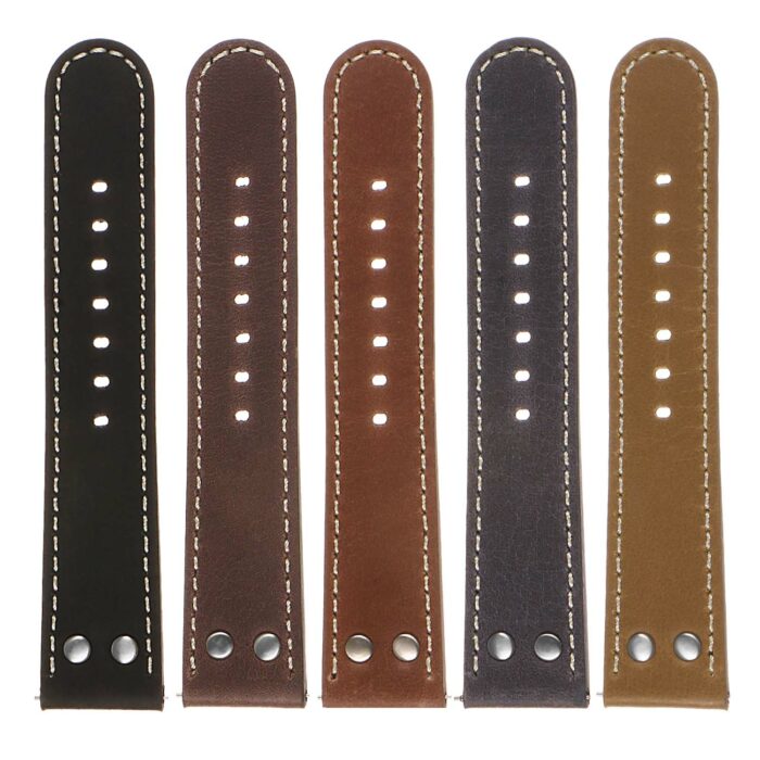 ds14 All ColorDASSARI Vintage Leather Watch Strap