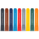 fk13 All Color Dassari Vented FKM Rubber Watch Band Strap 20mm 22mm