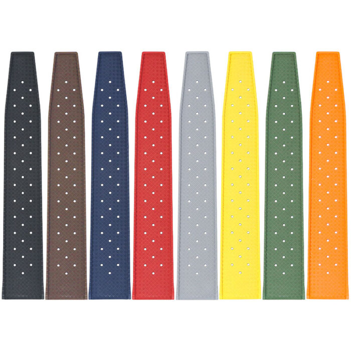 fk6 All Color DASSARI Classic Tropical Style FKM Rubber Watch Band Strap 20mm 22mm 1