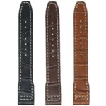 iw12 All Color DASSARI Alligator Pilot Strap IWC Quick Release 20mm 21mm 22mm