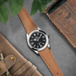 rx.l6 Creative DASSARI Fitted Leather Watch Band Strap For Rolex 20mm Submariner Explorer Daytona