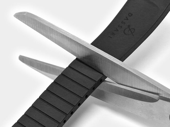 DASSARI Premium Quality Cut To Size Rubber Watch Bands Straps